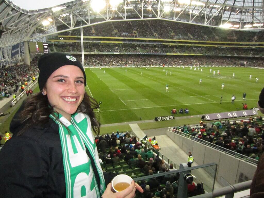 Ireland Rugby vs Argentina at Croke Park in Dublin