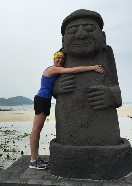 The magic of travel 
Hugs for all on Jeju Island
