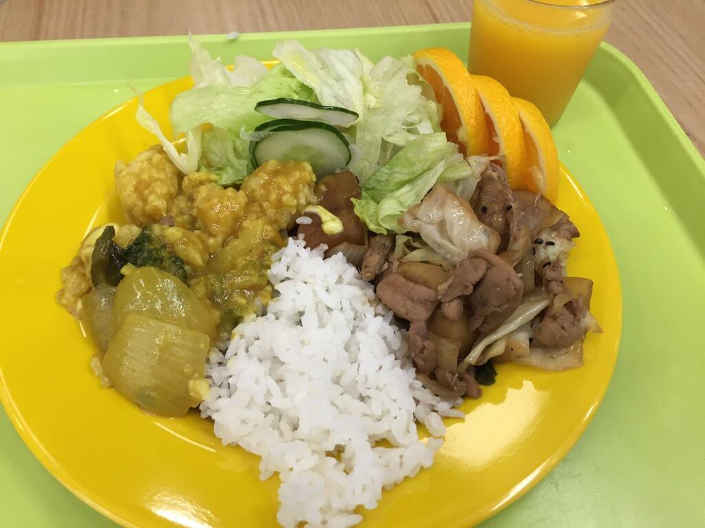 Cafeteria Curry in Korea