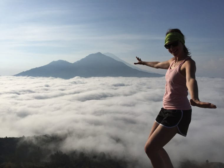 Mount Bature Cloud Surfing